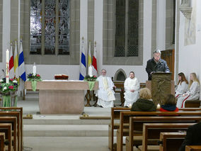 Lumen Christi - Auferstehungsmesse in St. Crescentius (Foto: Karl-Franz Thiede)